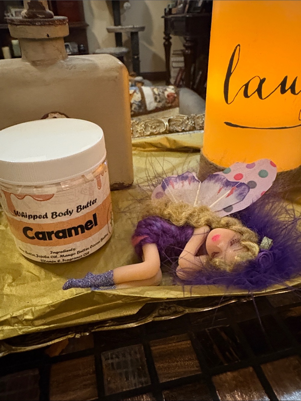 JBotanicals- Caramel Whipped Body Butter - NATURAL- BUNDLE 3/$20mix&match